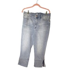 DG2 Diane Gilman Virtual Stretch Capri Jeans 16 EUC